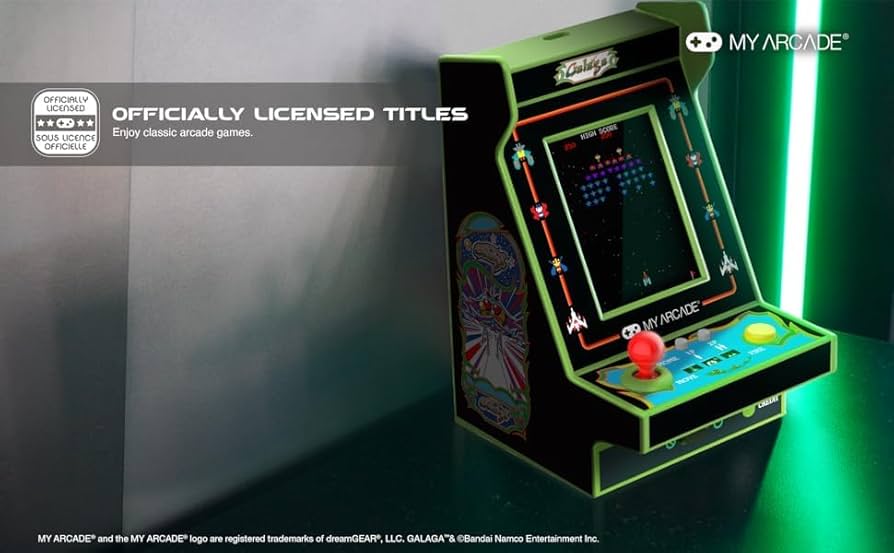 Amazon.co.jp: My Arcade Galaga/Galaxian ポータブル レトロ