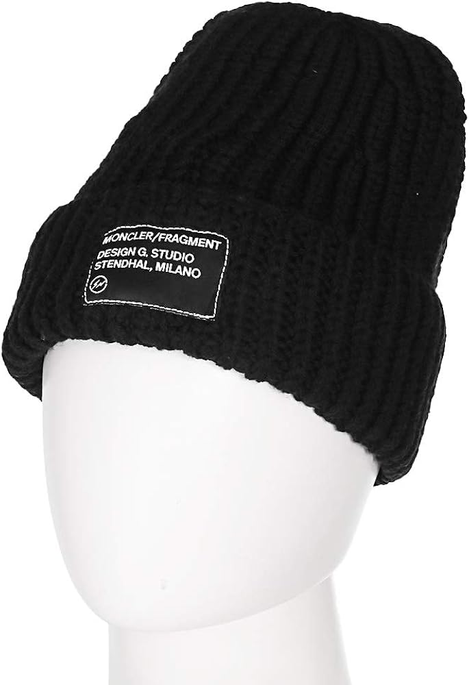 Amazon | [モンクレール] ニット帽 ニットキャップウール GENIUS