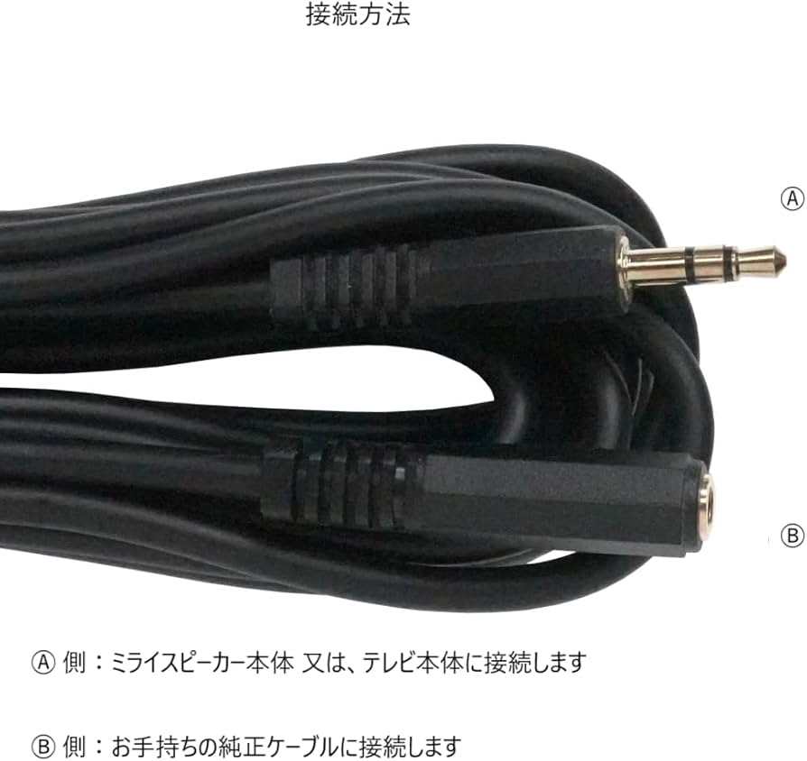 MIRAI スピーカー 本体 + アダプター + ケーブル 届いたらすぐ使える