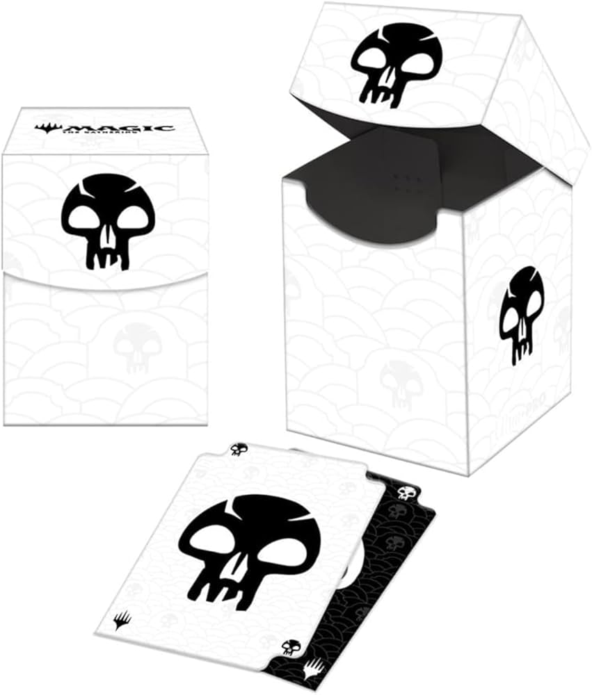 デッキケース マジックザギャザリング マナ黒 Amazon.co.jp: ウルトラ