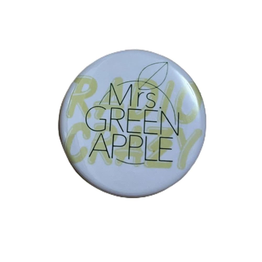 ミセス缶バッジミセスグリーンアップル初期
