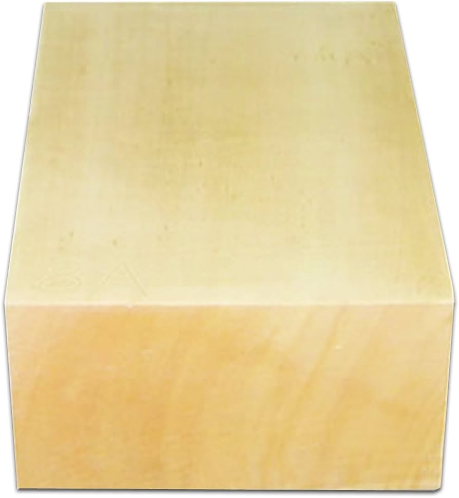 Amazon | 能面・彫刻・木工・工芸 角材木 【天然木曽ひのき 柾目】 最