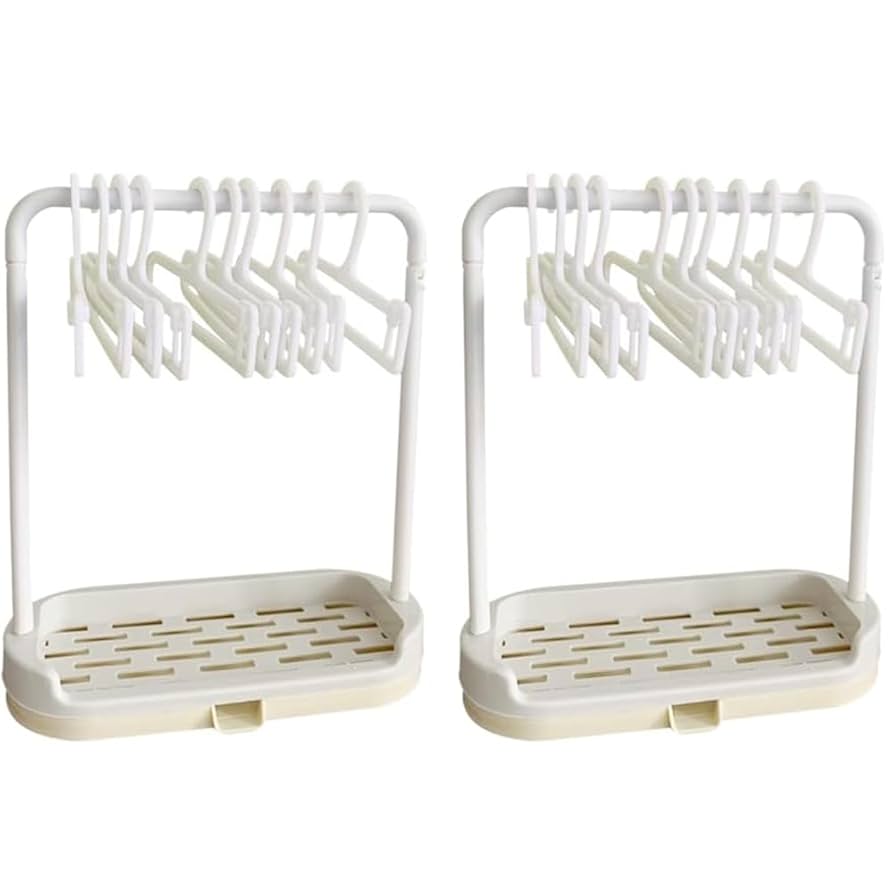 Ange】犬服ハンガーラック 中古 2個セット（ハンガー20個）値下げ不可