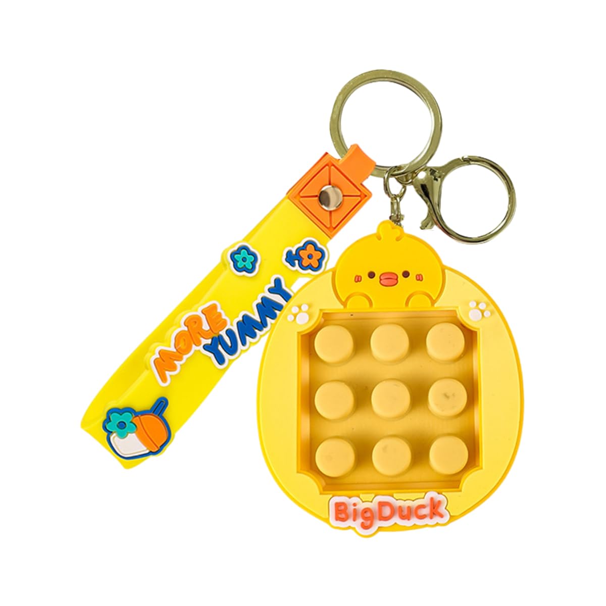 Amazon | スクイーズ玩具 ぷちポップキーホルダー プッシュポップ