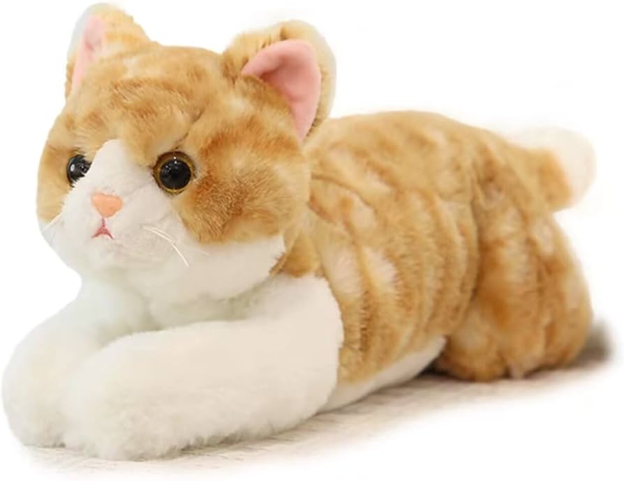 Amazon.co.jp: 茶トラ 抱き枕 50cm ぬいぐるみ ネコ 猫 リアル