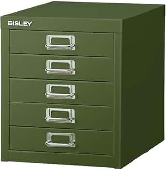 Amazon.co.jp: BISLEY ビスレー 12/5 A4サイズ 引き出し 5段