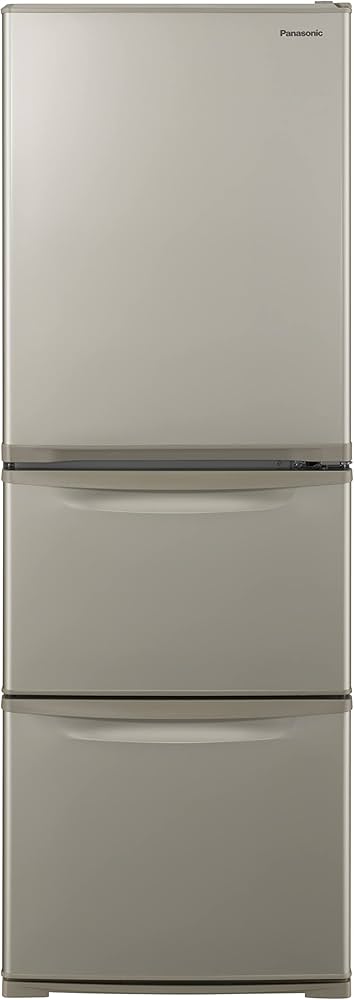 22年製 パナソニック 335L 3ドア 冷蔵庫 NR-C343C-N 自動製氷 冷蔵庫 C