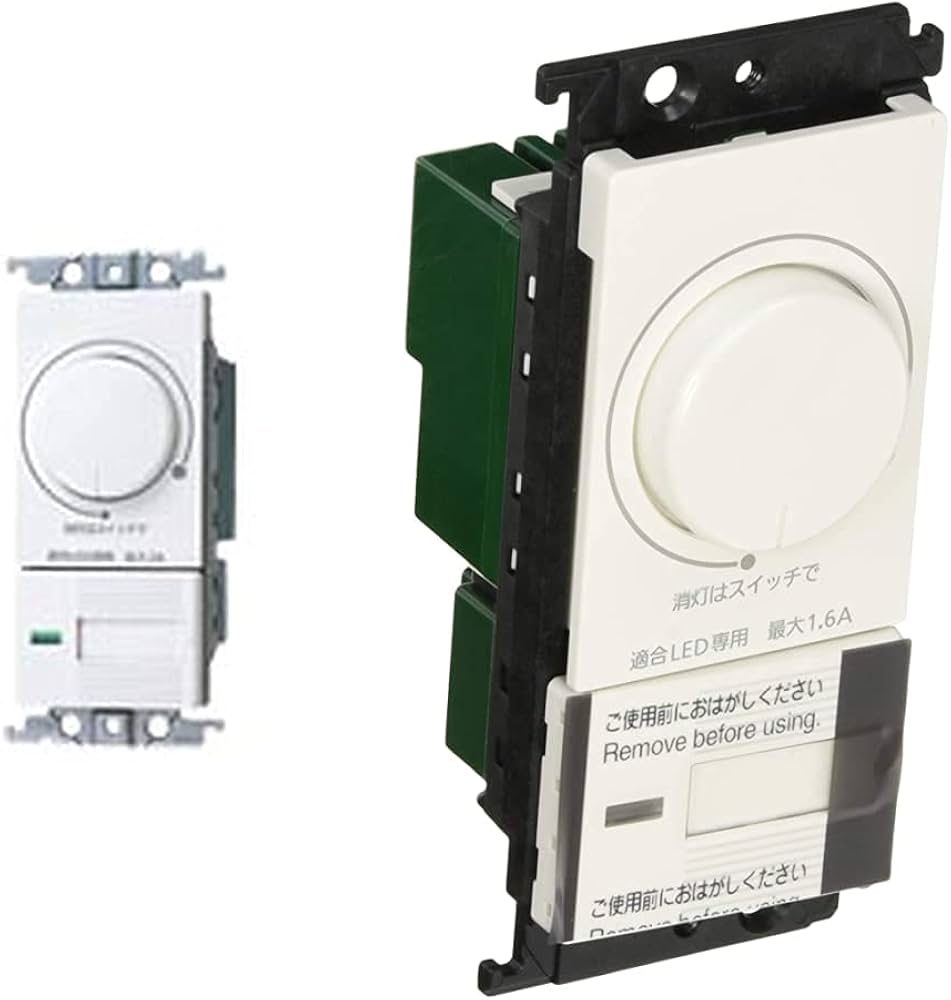 Amazon | パナソニック(Panasonic) ワイドLED埋込逆位相調光スイッチC