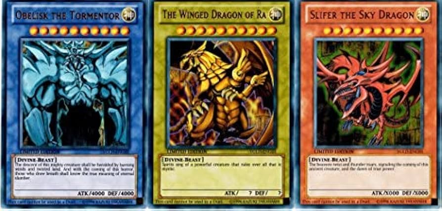 遊戯王OCG 神属性カード 3枚セット 遊戯王OCG 神属性カード 3枚セット