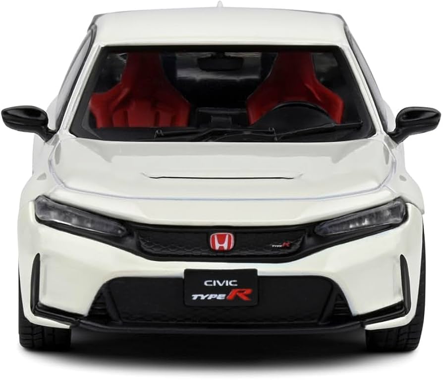 Amazon | ソリド 1/43 ホンダ シビック タイプR 2022 ホワイト
