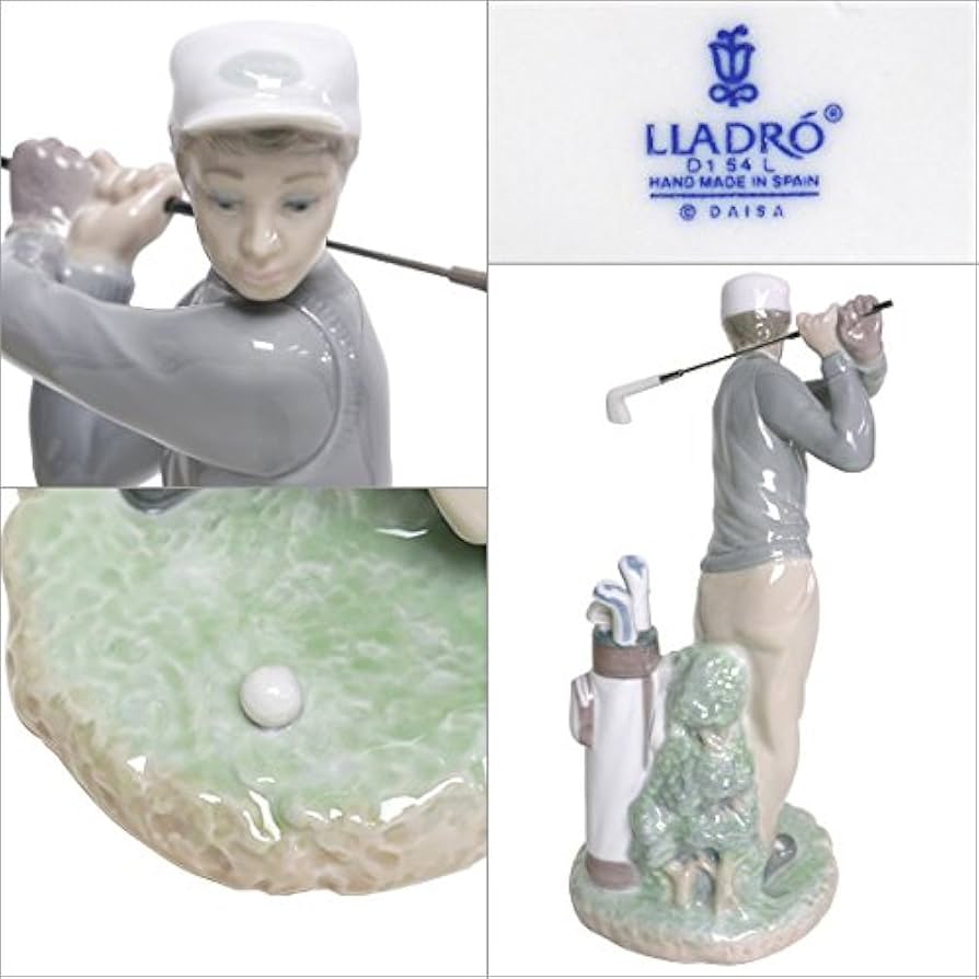Amazon.co.jp: [リヤドロ] LLADRO ゴルフ 人形 スポーツ LLADRO ナイス