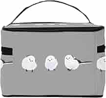 Amazon.co.jp: Asamike メイクボックス 化粧ボックス シマエナガ