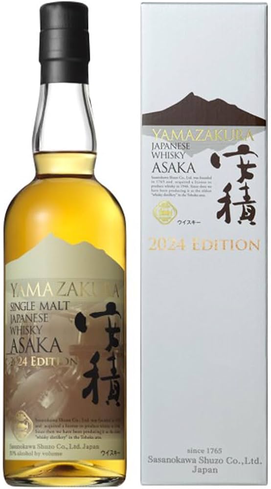 Amazon.co.jp: YAMAZAKURA SINGLE MALTJAPANESE WHISKY 安積 2024
