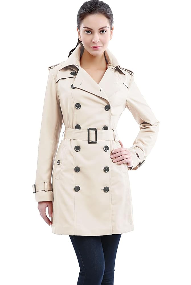 ジャケット・アウター lawgy 2way neck front double point coat