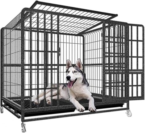 中型犬用折りたたみ金属ケージ