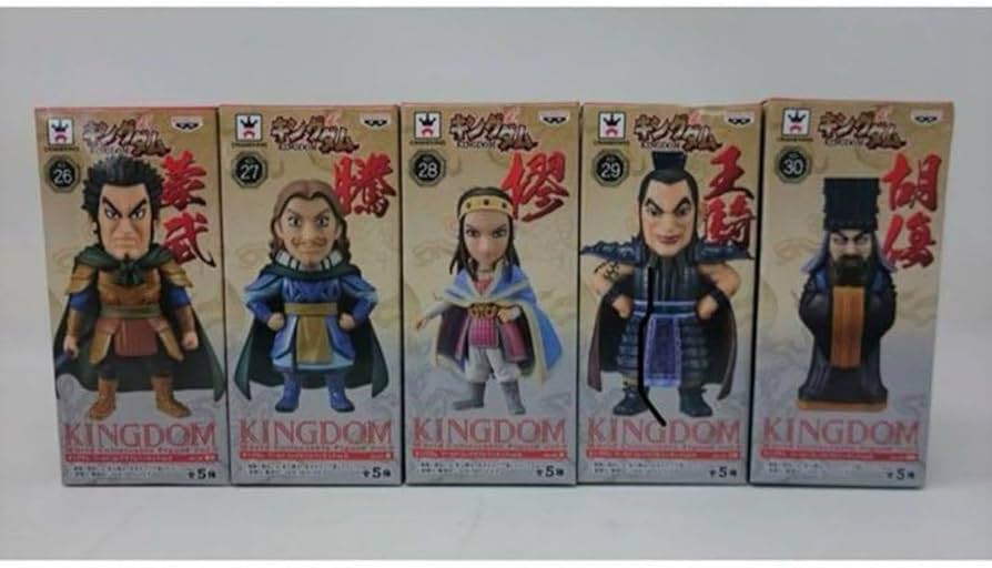 キングダムワールドコレクタブルフィギュア vol1～6 全種類フル