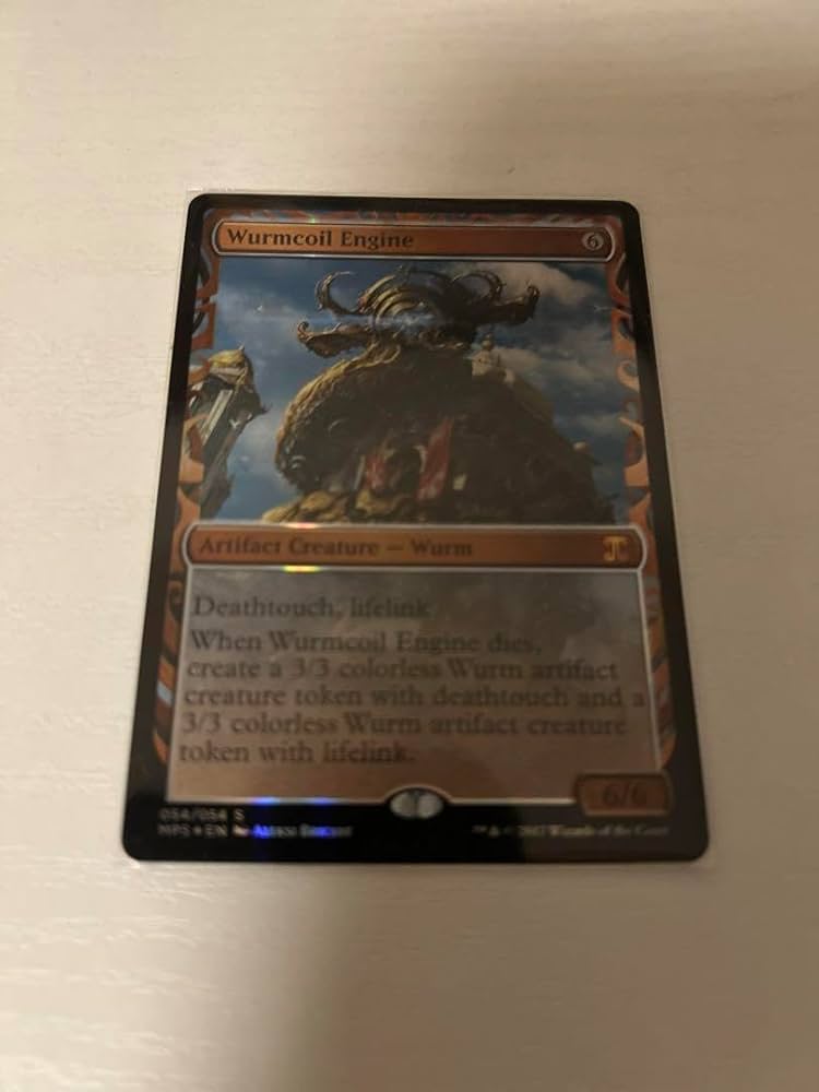 ワームとぐろエンジン MPS 部分光沢 ワームとぐろエンジン