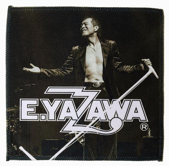 EIKICHI YAZAWA 40th ANNIVERSARY タオル YAZAWA 40th タオル ブラック