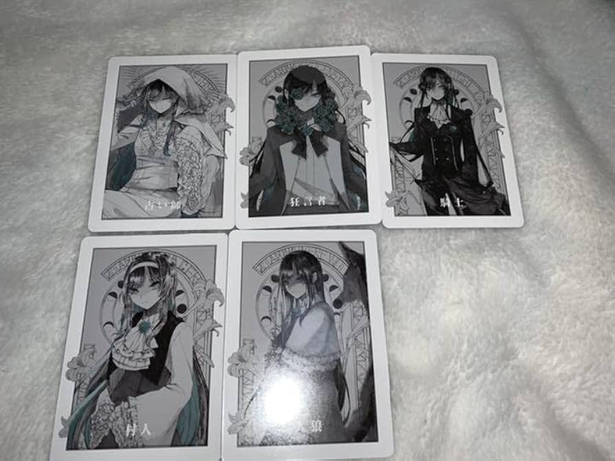 Ado 人狼カード 全種 Ado 狂言 人狼カード 全5種 Ado 狂言 人狼カード