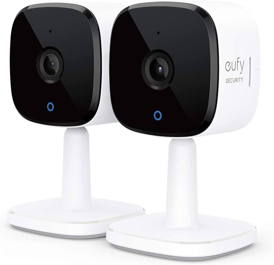Amazon.com : eufy Security, 2K Indoor Cam 2-Cam Kit, Plug-in