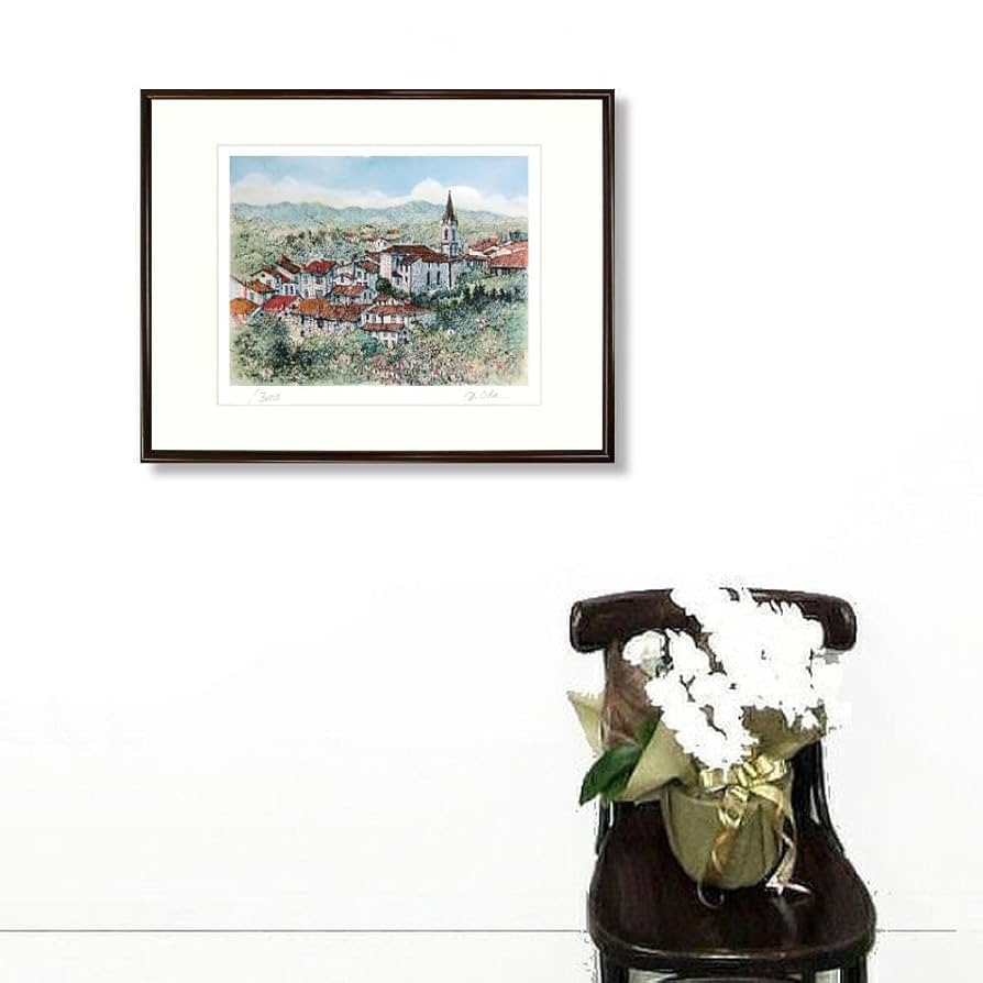 織田義郎 銅版画 『ウォーリック城』 織田義郎 銅版画 『ウォーリック