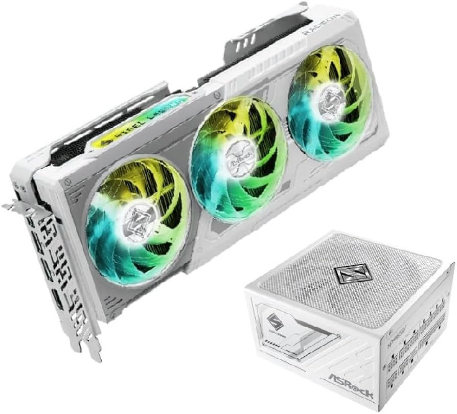 Amazon.com: ASRock Radeon RX 9070 XT Steel Legend 16GB GDDR6 +