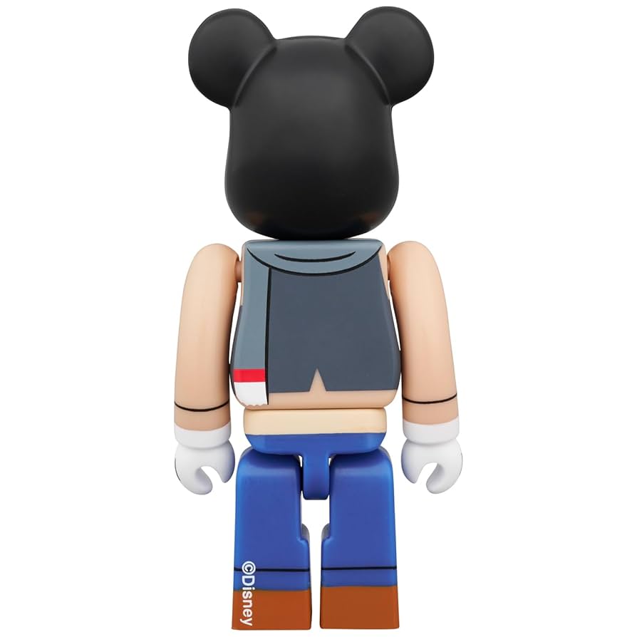 ○メディコム・トイ ミッキーマウス カラー版 BE@RBRICK ベアブリック