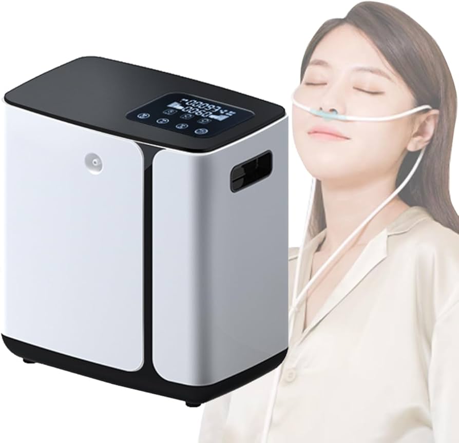 Amazon | 酸素吸入器 8L 老人用酸素発生器 家庭用持ち運び酸素吸入器