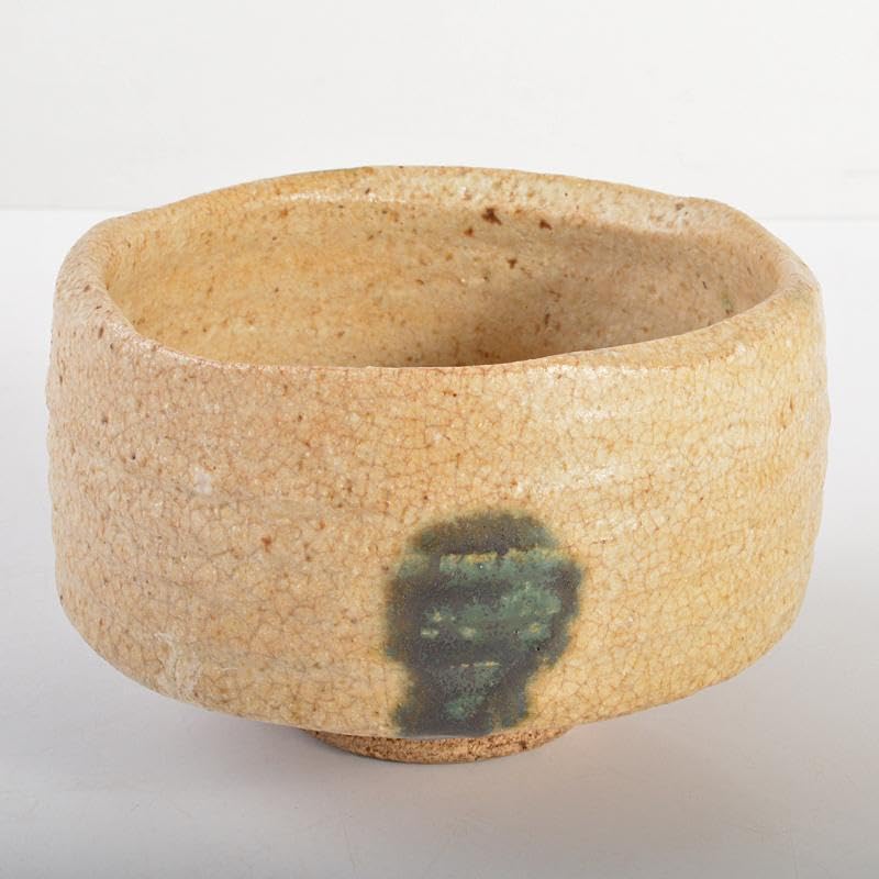 人間国宝 荒川豊蔵 黄瀬戸抹茶碗木製箱付き Amazon.co.jp: 人間国宝