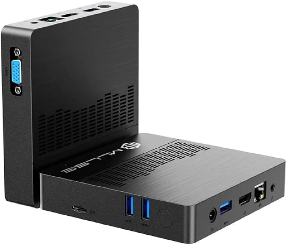 MLLSE Mini PC M2 Air Intel N4000: 6GB RAM, 128GB EMMC, Windows 11