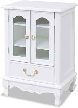 Amazon.co.jp: JKプラン ガラスキャビネット 姫系 お姫様 プリンセス