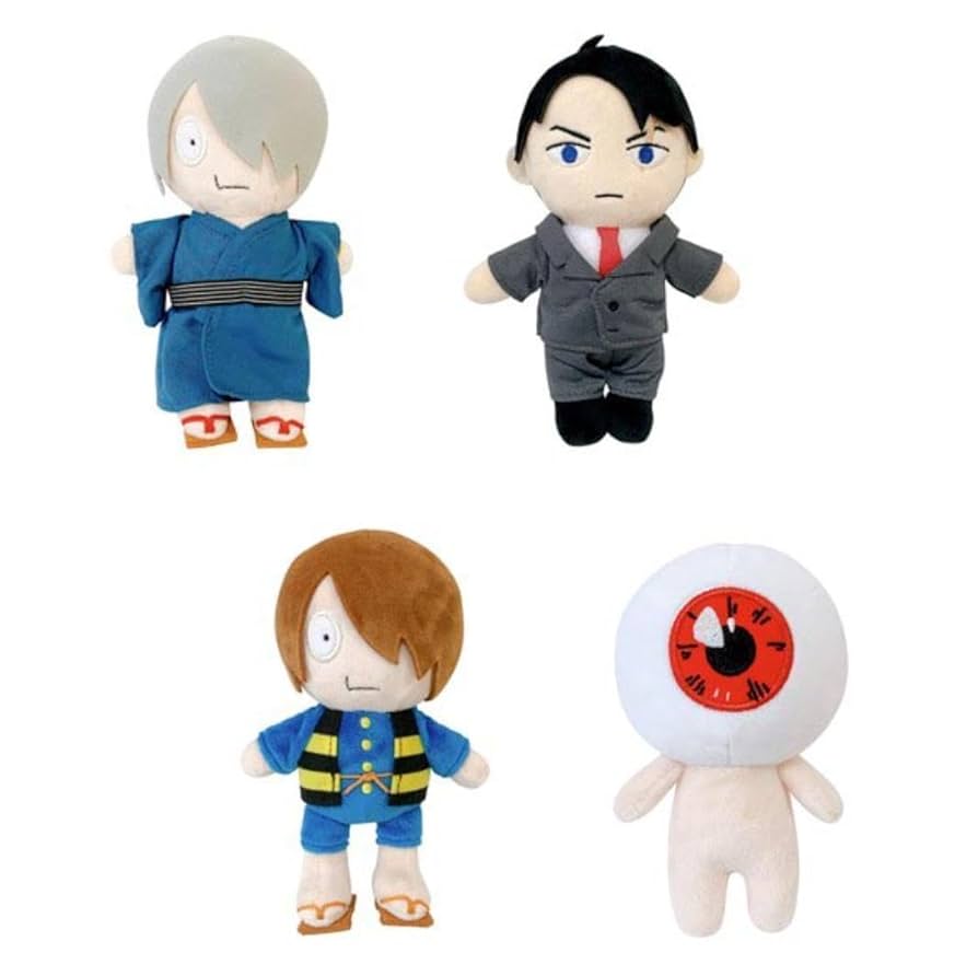 ゲゲゲの謎 光るぬいぐるみ4体セット ゲゲゲの謎 光るぬいぐるみ4体セット