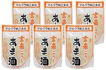 おまとめ買い・大幅値引き】マルクラ食品 玄米あま酒20個(450gパウチ