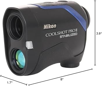 Amazon.com: Nikon COOLSHOT PROII STABILIZED Black Golf Laser