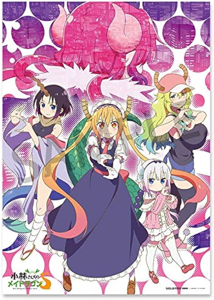 小林さんちのメイドラゴン クリアポスター 届いてた！🐉 映画『小林