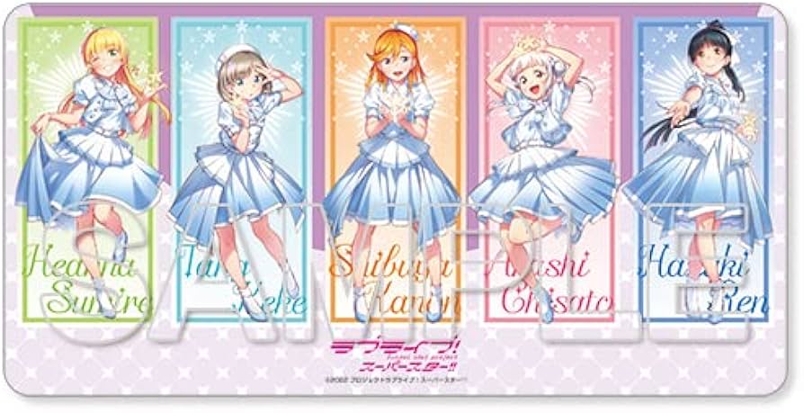 Amazon.co.jp: KADOKAWA ラブライブ!スーパースター!! デスクマット