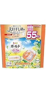Amazon.co.jp: P&G ボールドジェルボール 4D 心弾けるシトラス