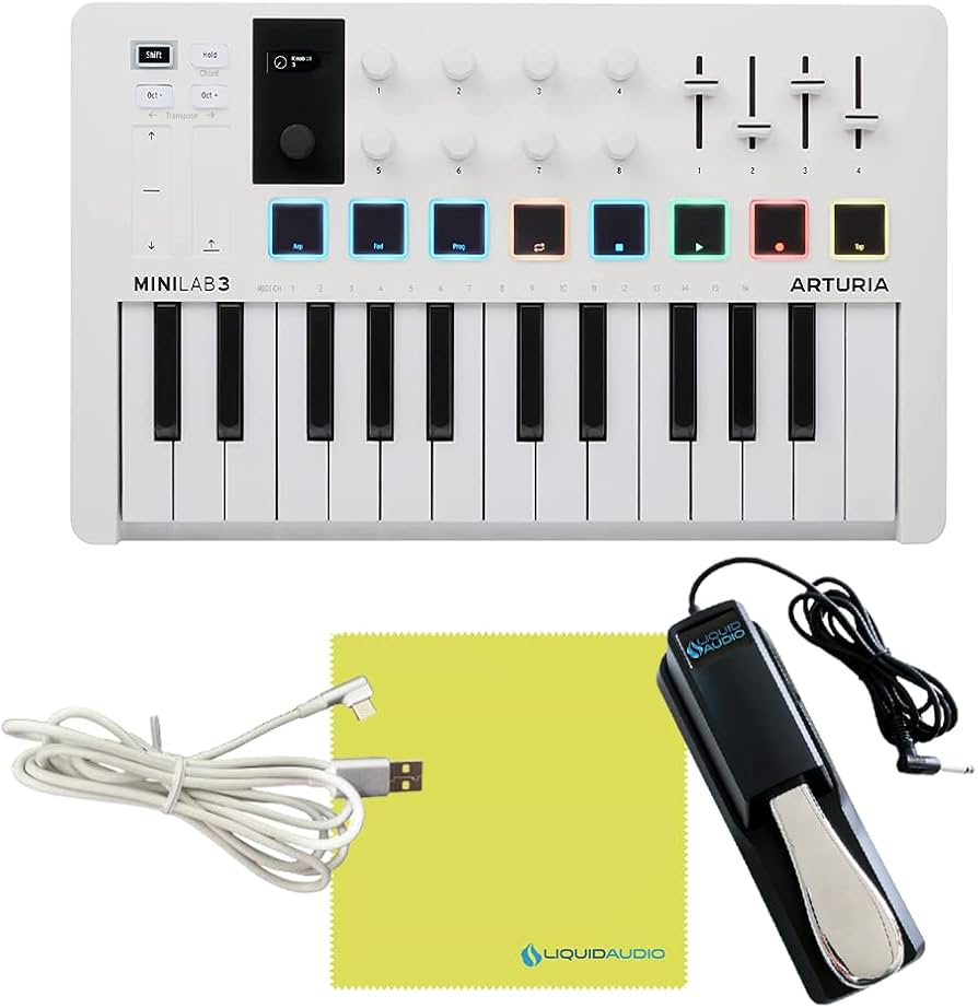 Amazon | Liquid Audio Arturia MiniLab 3 MIDIキーボード