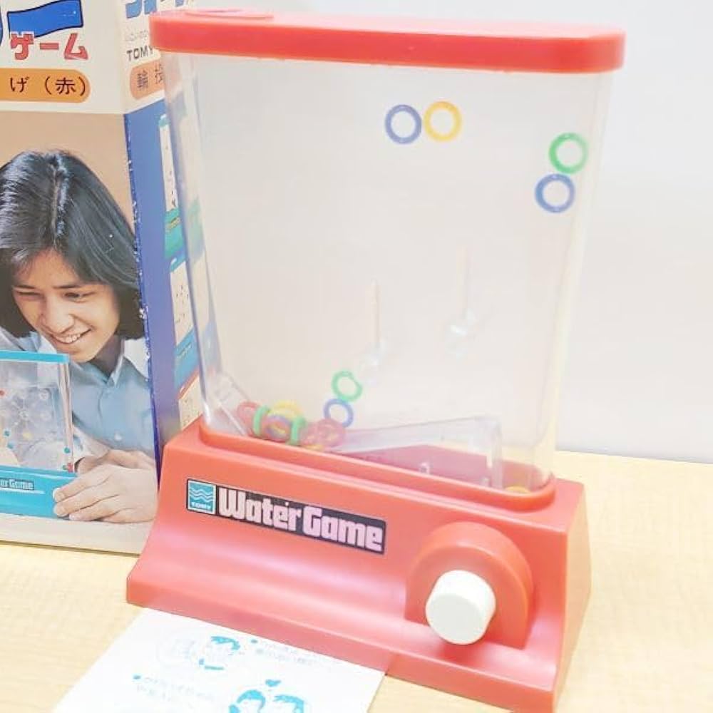 Amazon.co.jp: トミー 1976年製 ウォーターゲーム 輪投げ 赤