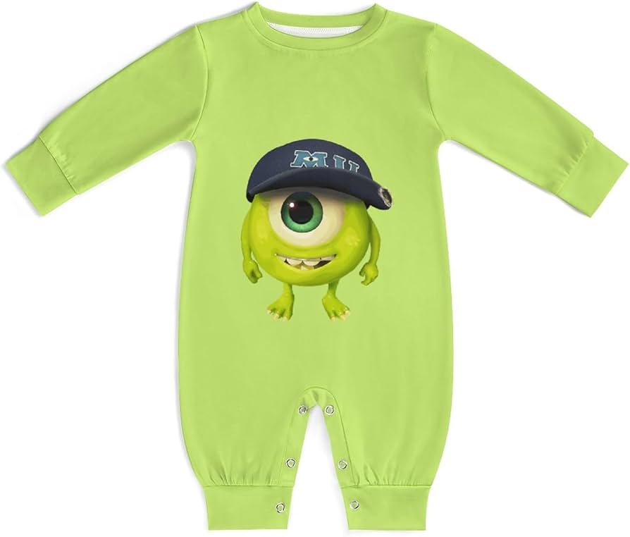 Amazon.co.jp: ロンパース モンスターズ インク マイク サリー 長袖