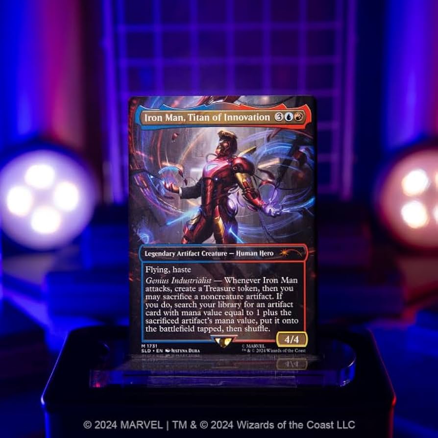 Amazon.com: Magic the Gathering Secret Lair x Marvel's Iron Man