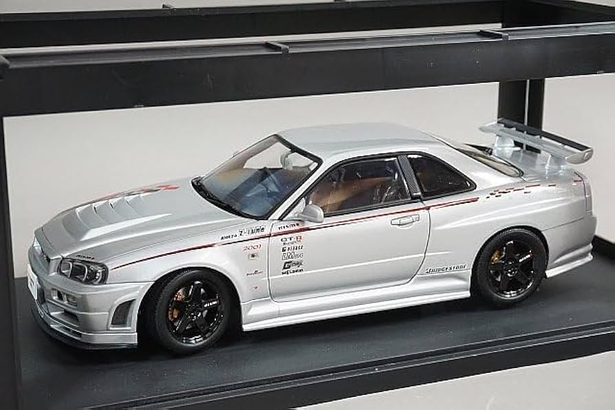 Amazon | AUTOart オートアート 1/18 Skyline スカイライン R34 GT-R