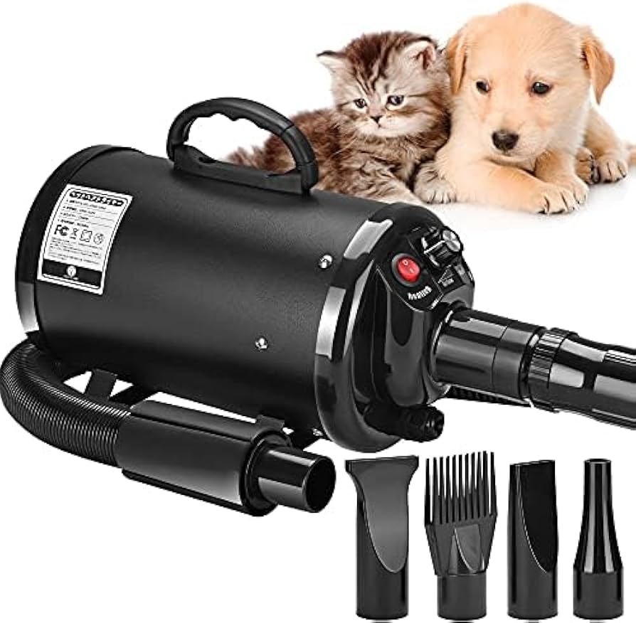 Amazon | ペットドライヤー ペットヘアードライヤー ペットブロワ 無