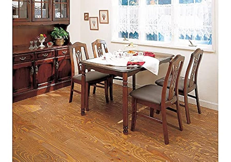 ダイニング5点セット karimoku ブラウン