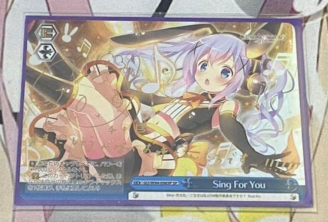 ヴァイスシュヴァルツ Sing For You チノ ごちうさ サイン箔押し