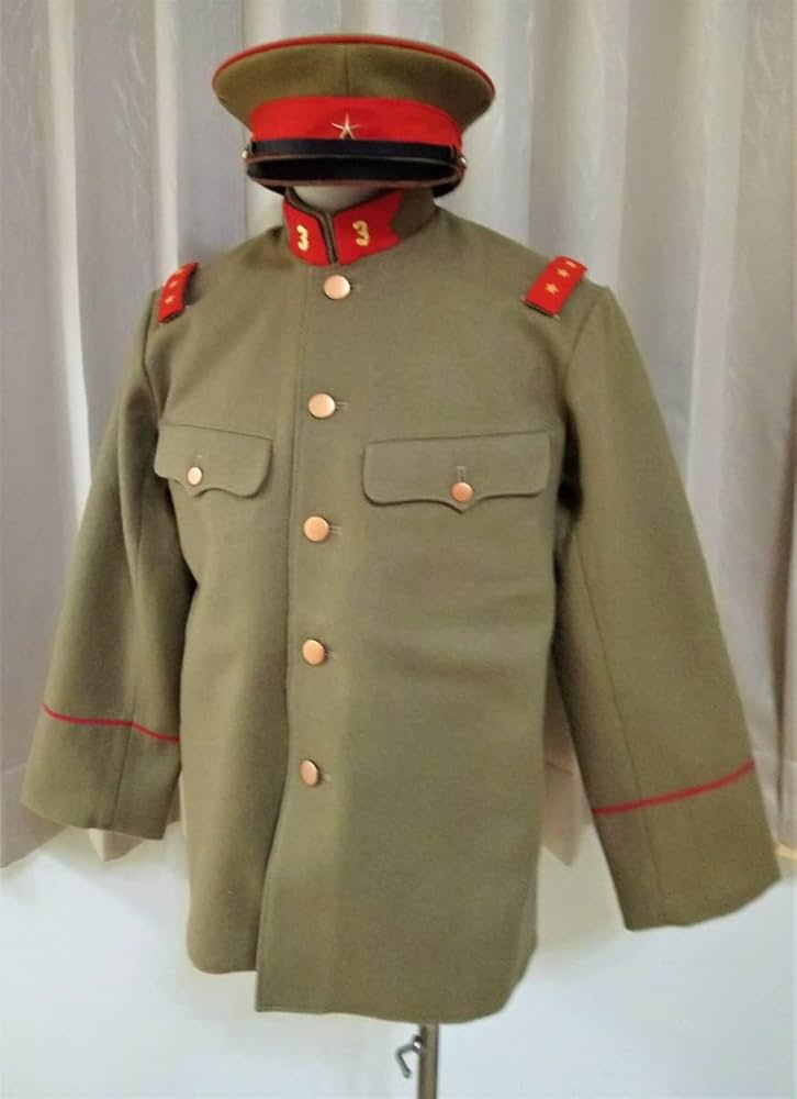 大人気，定番 ☆【大日本帝国陸軍】旧日本陸軍・将校用冬服 四五