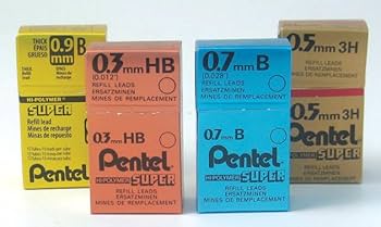 Amazon.co.jp: ぺんてる スーパーハイポリマー芯 0.7mm グレードB 12本