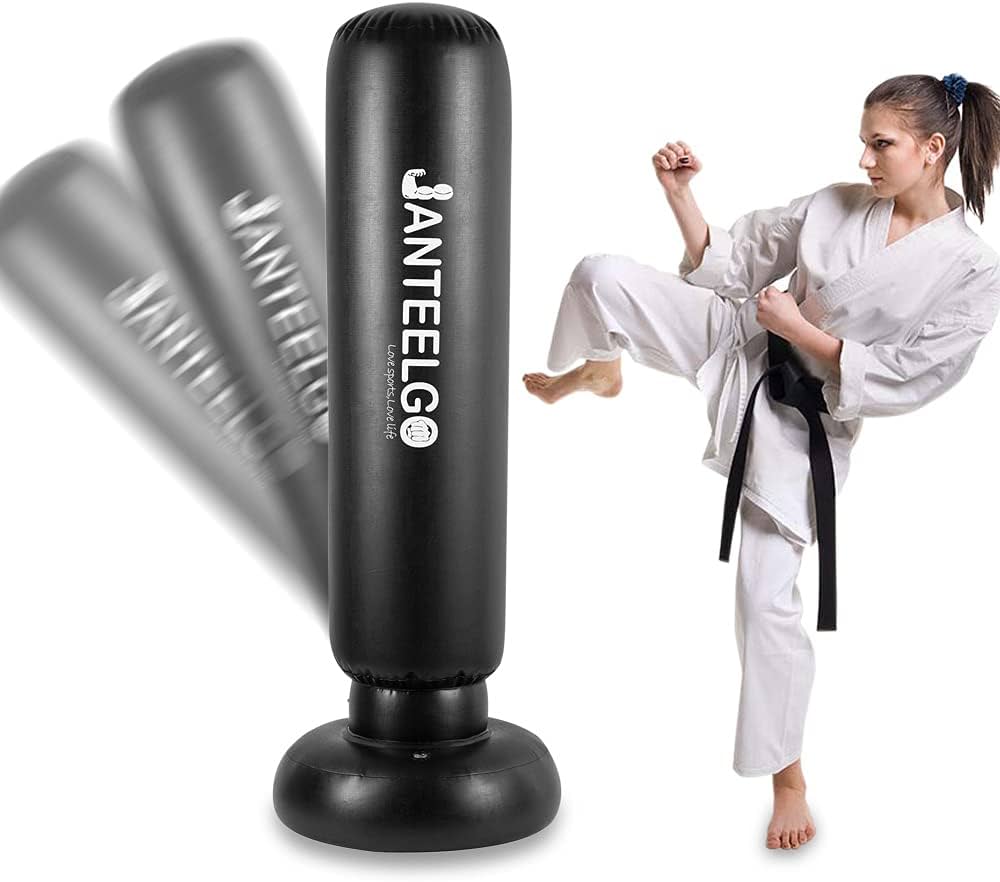 Amazon | サンドバッグ JanTeelGO インフレータブル パンチバッグ