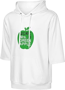 Amazon | [JZWHESR] ミセスグリーンアップル 半袖パーカー メンズ