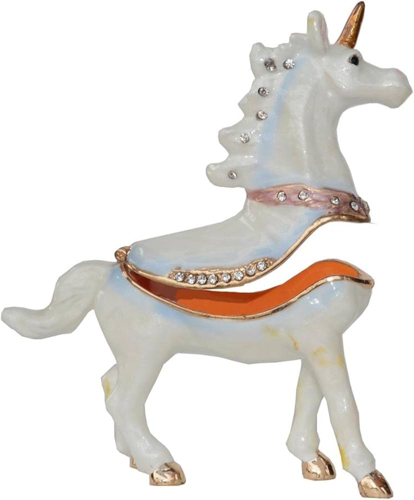 Amazon.co.jp: 置物・オブジェ装飾品置物ユニコーン小物ボックス